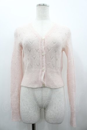 画像: MILK / パウダーカーデ  ピンク I-26-02-28-008-ML-TO-SA-ZI