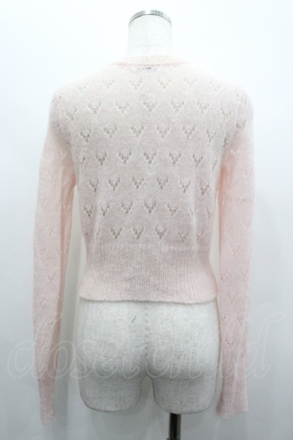 画像2: MILK / パウダーカーデ  ピンク I-26-02-28-008-ML-TO-SA-ZI (2)