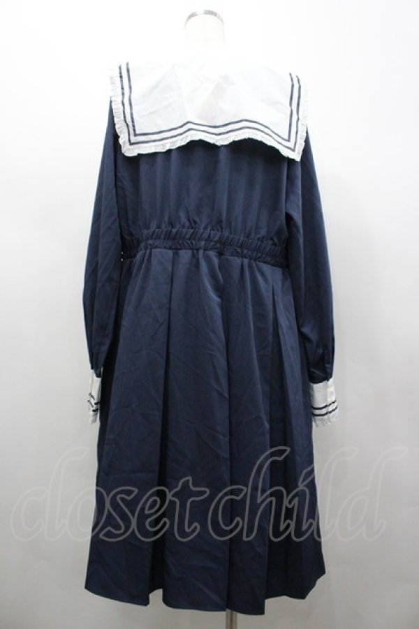 画像2: FLC / MNA*エリツキプリーツワンピース 4L ブルー I-26-02-28-078-LO-OP-SA-ZI (2)