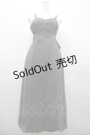 画像: LOLITAその他(お買取対象外) / チェック&プリーツ切替ジャンパースカート  グレー I-26-02-28-079-LO-OP-SA-ZI