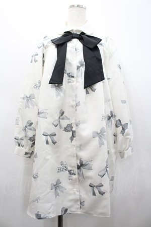 画像: Ank Rouge / Favorite Ribbonシャツワンピース M アイボリー I-26-02-28-088-CA-OP-TE-ZI