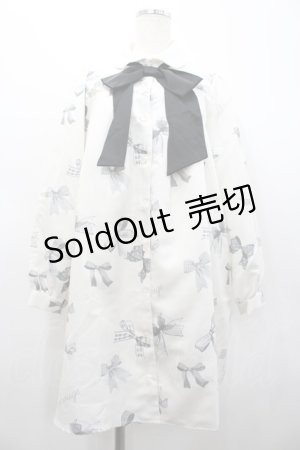 画像: Ank Rouge / Favorite Ribbonシャツワンピース M アイボリー I-26-02-28-088-CA-OP-TE-ZI