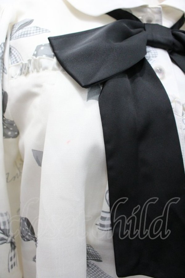 画像5: Ank Rouge / Favorite Ribbonシャツワンピース M アイボリー I-26-02-28-088-CA-OP-TE-ZI (5)