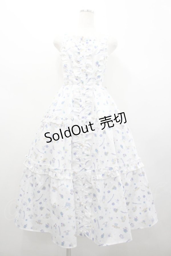 画像1: axes femme kawaii / シナモロールコラボジャンスカ M 白 I-26-02-28-092-AX-OP-SA-ZI (1)