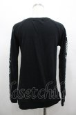 画像2: Katie / Q.O.A crew neck  黒Ｘ白 I-26-02-28-010-LO-TO-SA-ZI (2)