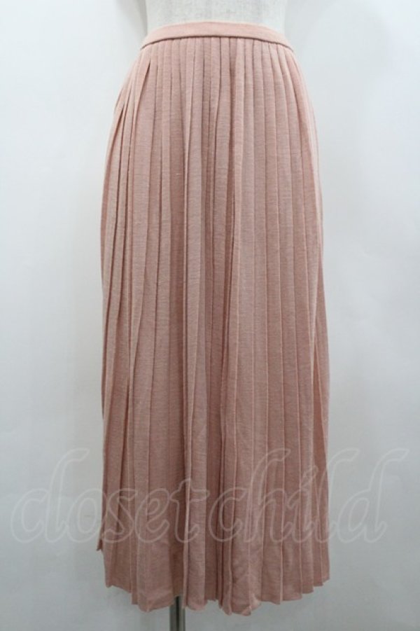 画像4: PINK HOUSE / ドットリボンニットトップス&プリーツニットスカートセットアップ  ピンク I-26-02-28-104-LO-SK-SA-ZI (4)