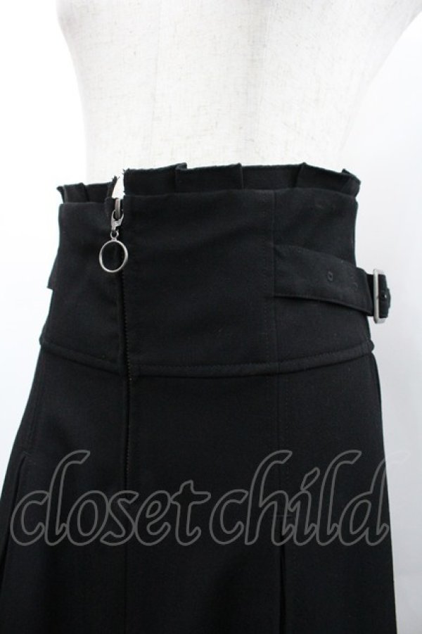 画像3: axes femme / センタージップロングスカート M 黒 I-26-02-28-110-AX-SK-SA-ZI (3)