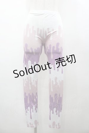 画像: ACDC RAG / タレレギンス  白×ピンク×パープル I-26-02-28-122-PU-PA-TE-ZI