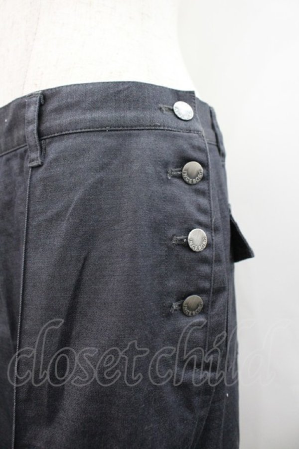 画像3: INGEBORG / ロゴサイドボタンパンツ  グレー I-26-02-28-125-LO-PA-SA-ZI (3)