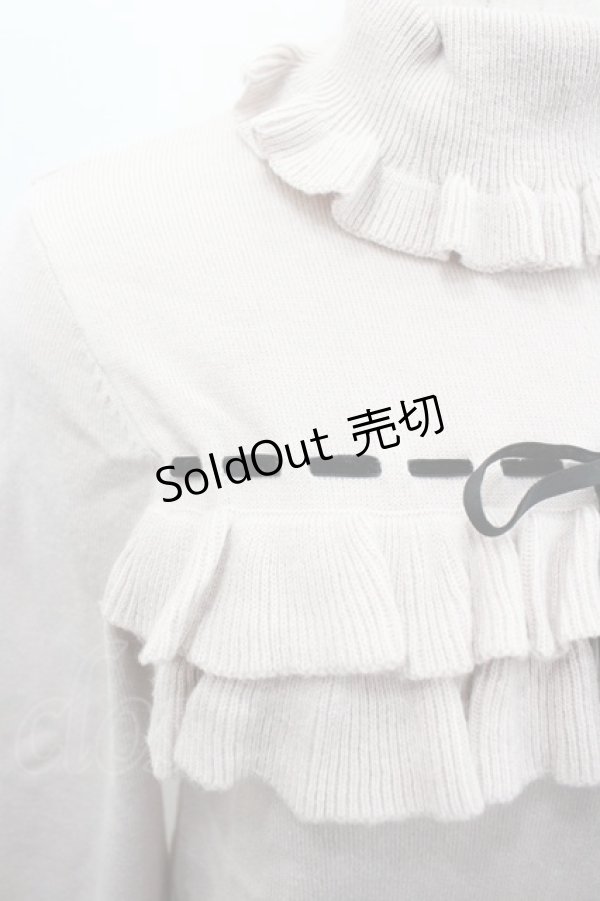 画像3: Ank Rouge / リボン通しタートルニットプルオーバー M ピンク I-26-02-28-013-CA-TO-TE-ZI (3)