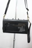 画像3: ATELIER PIERROT / Nocturnal Grave” Batwing Wallet Bag  黒 I-26-02-28-143-EL-ZA-SA-ZI (3)