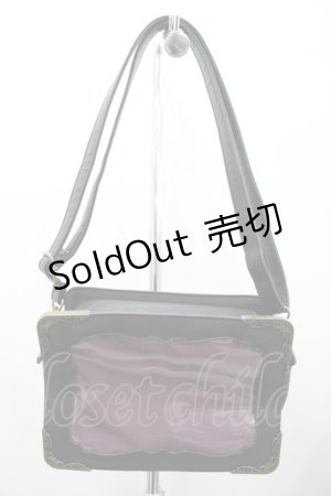 画像: axes femme kawaii / クリアショルダーバッグ  黒 I-26-02-28-145-AX-BG-SA-ZI
