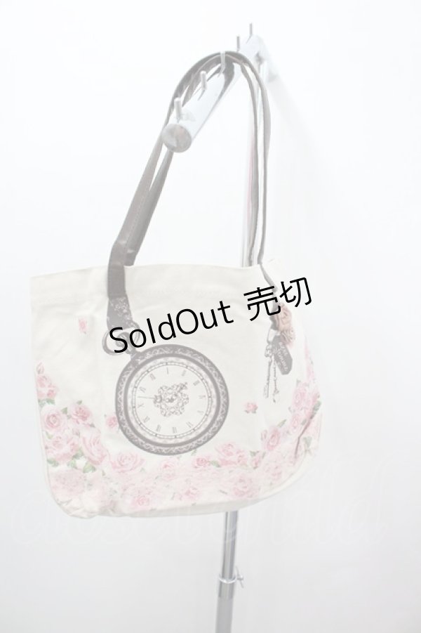 画像1: axes femme / バラ柄ゴージャストートバッグ   I-26-02-28-153-AX-BG-SA-ZI (1)