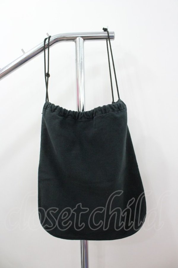 画像3: PINK HOUSE / リボン&ロゴ巾着  黒 I-26-02-28-154-LO-ZA-SA-ZI (3)