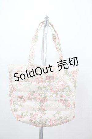 画像: PINK HOUSE / 薔薇プリントトートバッグ  ピンク I-26-02-28-160-LO-BG-SA-ZTK047