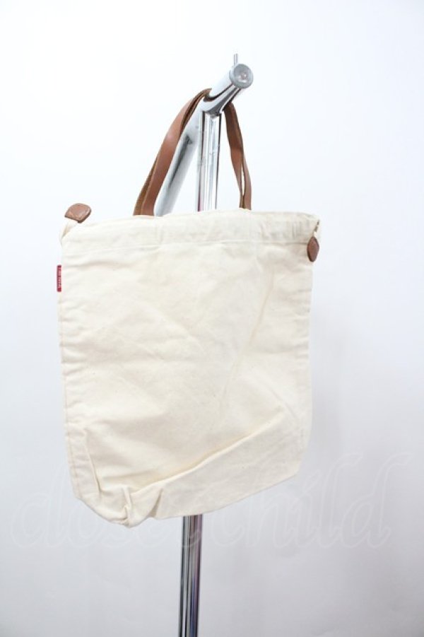 画像3: PINK HOUSE / おんなのこプリントトートバッグ  アイボリー I-26-02-28-161-LO-BG-SA-ZI (3)