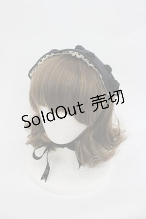 画像: Shirley Temple / ローズリボンヘッドドレス  黒 I-26-02-28-168-ET-AC-SA-ZI