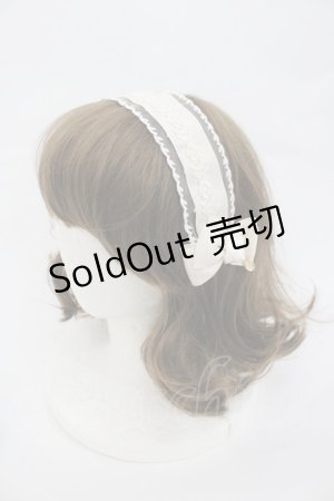 画像: m petit by misako / AM*NIヘッドドレスA  アイボリー I-26-02-28-170-LO-AC-SA-ZI