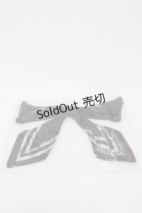 画像1: HIDOLATRAL THEODOL / クソデカリボンクリップ  黒 I-26-02-28-174-0-AC-SA-ZT0304X (1)