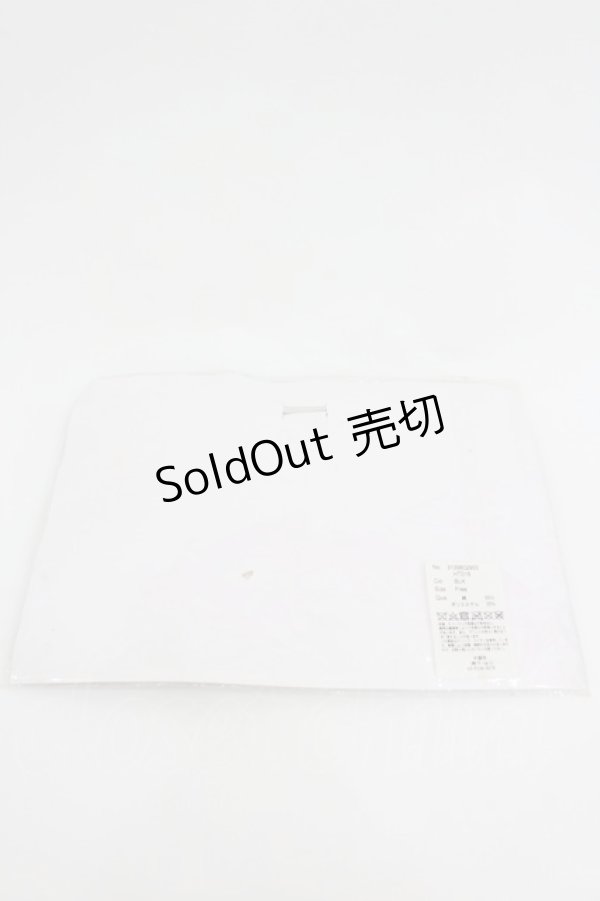 画像2: HIDOLATRAL THEODOL / クソデカリボンクリップ  黒 I-26-02-28-174-0-AC-SA-ZT0304X (2)