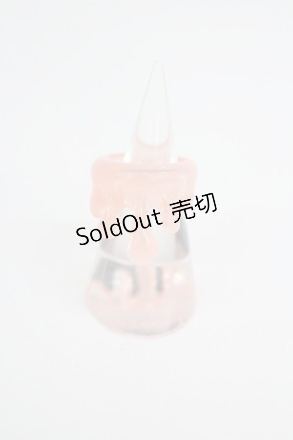 画像1: Q-pot. / フレッシュピンクレモネードメルトリング 約12号 ピンク I-26-02-28-178-QP-AC-SA-ZI (1)