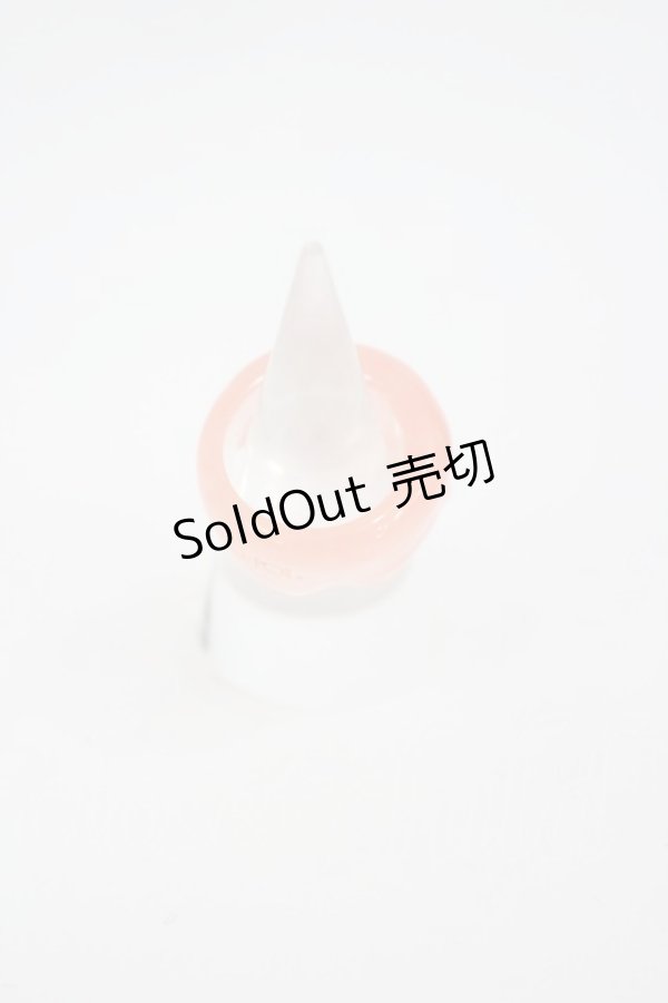 画像2: Q-pot. / フレッシュピンクレモネードメルトリング 約12号 ピンク I-26-02-28-178-QP-AC-SA-ZI (2)