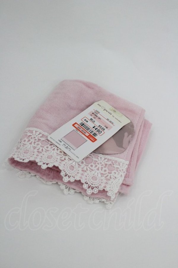 画像1: m petit by misako / MTアオキレースPI  ピンク I-26-02-28-201-LO-ZA-SA-ZI (1)