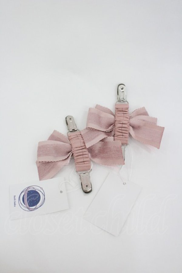 画像2: Hoshibako Works / リフトアップリボンクリップベルト 2個セット  ピンク I-26-02-28-221-LO-ZA-SA-ZI (2)