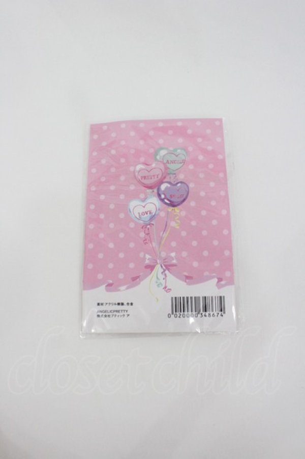 画像2: Angelic Pretty / はにかみベアーアクリルキーホルダー  ピンク I-26-02-28-222-AP-ZA-SA-ZI (2)