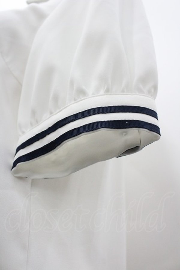 画像4: Amavel / Emblemクロスタイブラウス  白 I-26-02-28-002-CA-BL-SA-ZI (4)