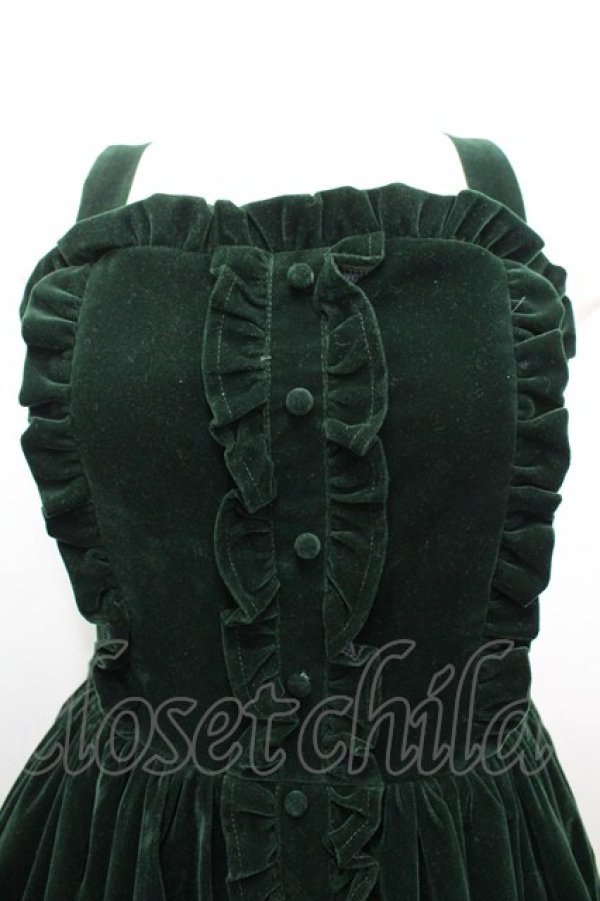 画像3: axes femme kawaii / ベルベットドールジャンスカ  グリーン I-26-03-02-035-AX-OP-SA-ZI (3)