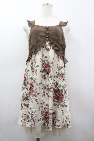 画像: axes femme / キャミ重ねチュニック M キナリ I-26-03-02-043-AX-OP-TE-ZI