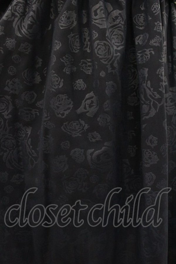 画像3: axes femme / ローズエンボス編み上げチュニック M コン I-26-03-02-076-AX-OP-SA-ZI (3)