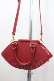 画像3: Maison de FLEUR / リップモチーフバッグ  赤 I-26-03-02-098-LO-BG-SA-ZI (3)