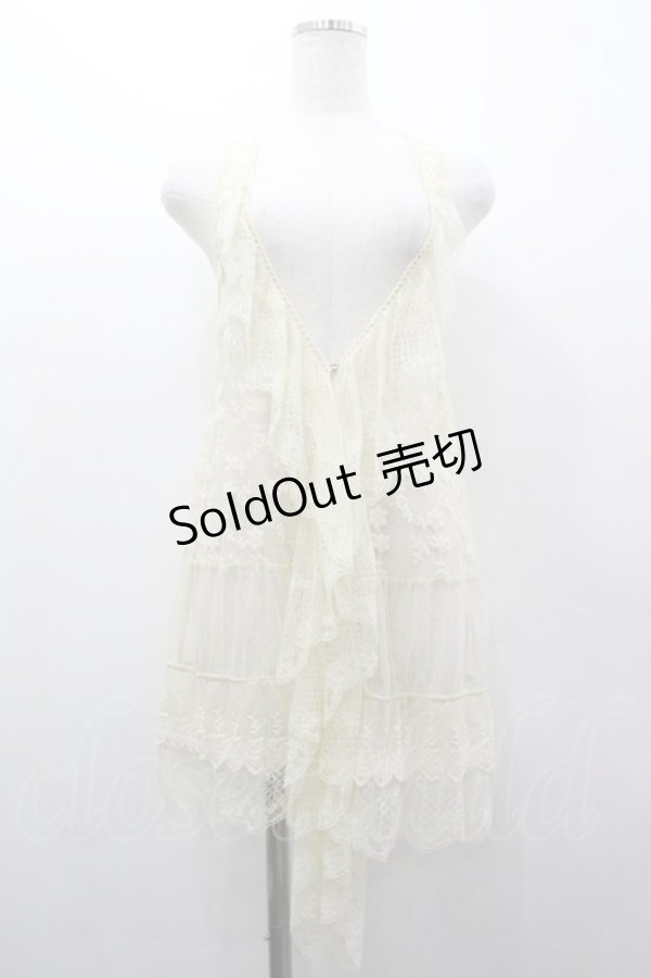 画像1: axes femme / レースジレ M キナリ I-26-03-02-019-AX-TO-TE-ZI (1)