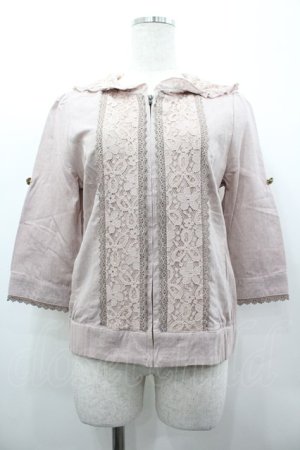 画像: axes femme / フード付シャツブルゾン M アワピンク I-26-03-02-021-AX-JA-SA-ZI