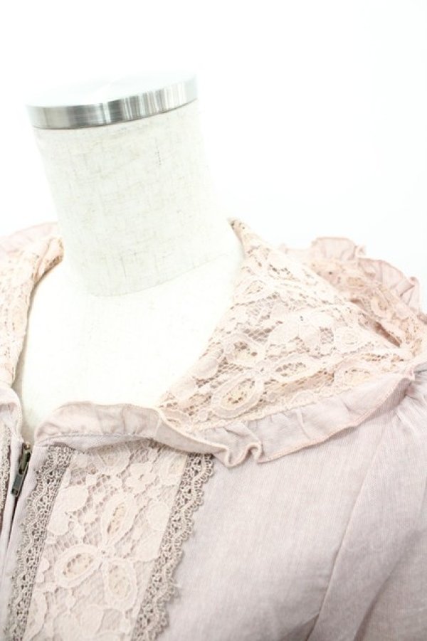 画像3: axes femme / フード付シャツブルゾン M アワピンク I-26-03-02-021-AX-JA-SA-ZI (3)