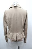 画像2: axes femme / ナポレオンペプムラジャケット M ベージュ I-26-03-02-031-AX-JA-SA-ZI (2)