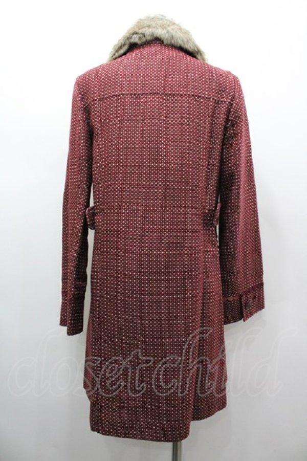 画像2: axes femme / キラキラドットコート M 赤 I-26-03-02-033-AX-CO-TE-ZI (2)