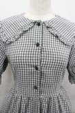 画像2: m petit by misako / AM*ギンガムCHKワンピース S グレー I-26-03-04-034-LO-OP-TE-ZI (2)
