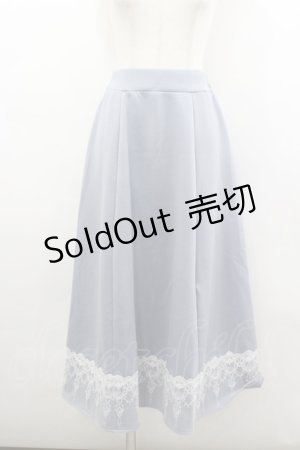 画像: axes femme / ダンボールニットスカート F サックス I-26-03-04-040-AX-TO-TE-ZI