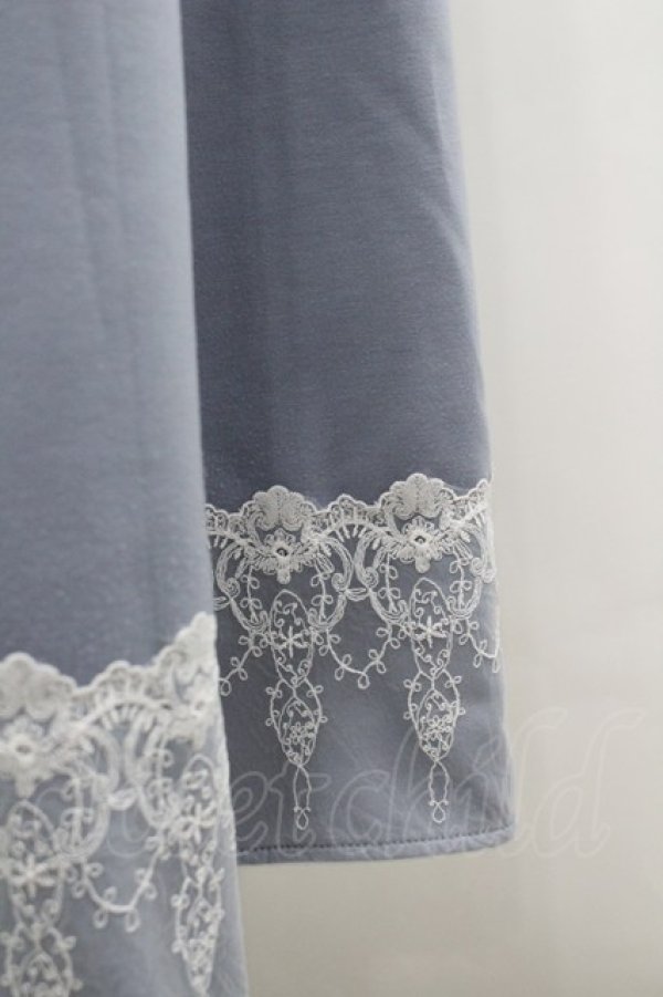 画像3: axes femme / ダンボールニットスカート F サックス I-26-03-04-040-AX-TO-TE-ZI (3)