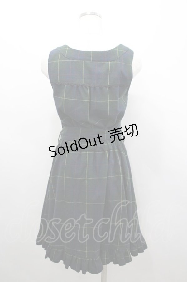 画像3: axes femme / フィット&フレアージャンドレ M グリーン I-26-03-04-057-AX-OP-TE-ZI (3)