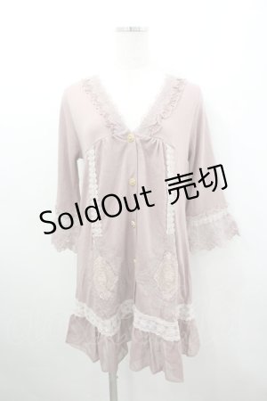 画像: axes femme / ダイヤレースカーデ M ピンク I-26-03-04-058-AX-TO-TE-ZI