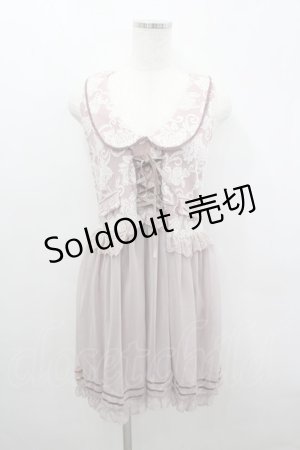 画像: axes femme / ベストレイヤードチュニック M アワピンク I-26-03-04-081-AX-OP-TE-ZI