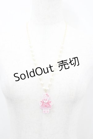 画像: BABY,THE STARS SHINE BRIGHT / Babyジンジャークッキーネックレス  ピンクＸゴールド I-26-03-04-095-BA-AC-SA-ZI