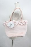 画像1: Alice Mashiro / 眞白ありす/リボンモチーフバッグ  中桃 I-26-03-04-100-PU-BG-TE-ZI (1)