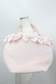 画像3: Alice Mashiro / 眞白ありす/リボンモチーフバッグ  中桃 I-26-03-04-100-PU-BG-TE-ZI (3)