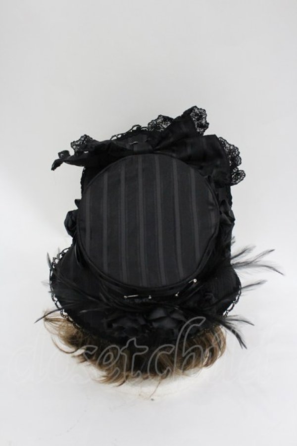 画像2: ALICE and the PIRATES / 薔薇の淑女キャノティエ  黒 I-26-03-04-104-PA-AC-SA-ZI (2)