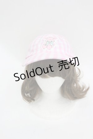 画像: Chalmiere / illustrator MAKI × Chalmiere/ファンシードールキャップ  ピンク I-26-03-04-105-0-AC-TE-ZI